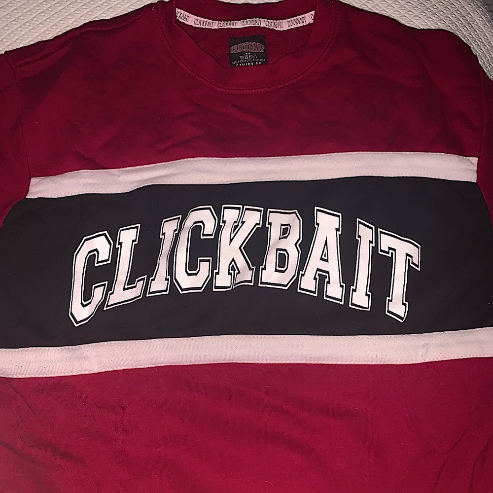 David Dobrik Clickbait Crewneck Sweatshirt